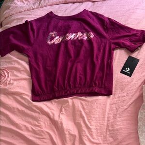 Converse Kids' Maroon T-Shirt